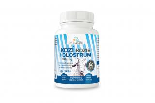 Kozí Kolostrum IGG 54% 200 MG 60 CPS. - Dr. Natural 27g