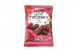 Mini müsli tyčinky višně a datle bez lepku - Semix 70g