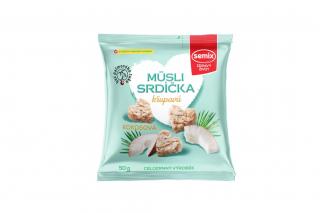 Müsli srdíčka kokosová - Semix 50g