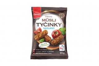 Müsli tyčinky naslano rajče a bazalka - Semix 55g