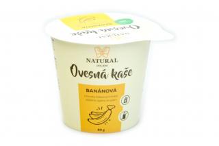 Ovesná kaše bez lepku banánová - Natural 80g