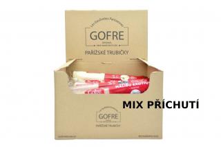 Pařížská trubička MIX PŘÍCHUTÍ (ruční výroba) - Gofre 30x30g (celý karton)