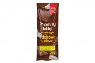 Proteinový koktejl čokoládový s kokosem - Semix 30g