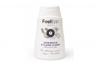 Sprchový gel - levandule & Ylang-Ylang - vegan - Feel Eco 300ml