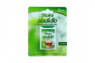 Stolní sladidlo na bázi steviol - glykosidů 150 tablet - Stevia 7,8g