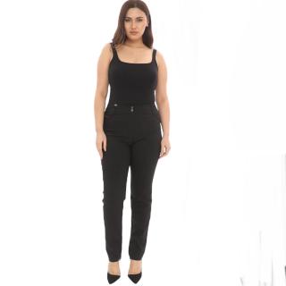 Dámské elegantní kalhoty - prodloužené nohavice Velikost: 50