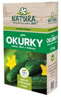 NATURA Přírodní hnojivo pro okurky, cukety a dýně a melouny 1,5 kg  NOVINKA