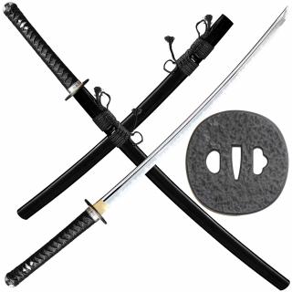 katana Shoden Shapu - 2,45 Shaku - Japanese iaido Sword - AISI 1065 Steel, Real Choji Hamon, Yokote