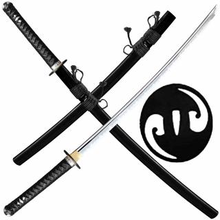 katana Shoden Shapu - 2,50 Shaku - Japanese iaido Sword - AISI 1065 Steel, Real Choji Hamon, Yokote