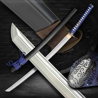 katana Yudragon, Japanese Sword - T-10 Carbon Steel, Real Suguha Hamon, Yokote