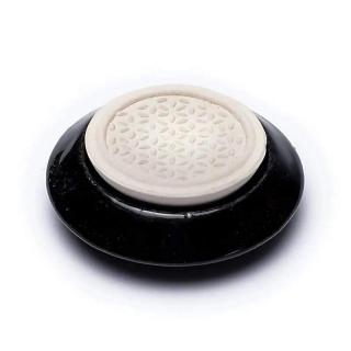 Aroma Kámen 2ks | Květina Života 7,5cm (Aroma Stone Diffuser je ideální pro diskrétní a efektivní rozptylování vůní éterických olejů v místech, kde není možné nebo žádoucí používat klasické difuzéry s plamenem. Vhodný nejen do dětských pokojíčků.)