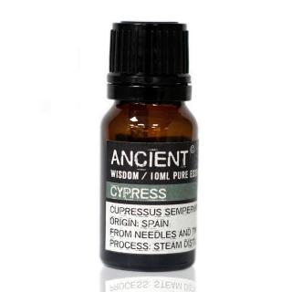 AromaFactory - Cypřiš 10ml, 100% Přírodní Esenciální Olej, Latinský název Cupressus Sempervirens