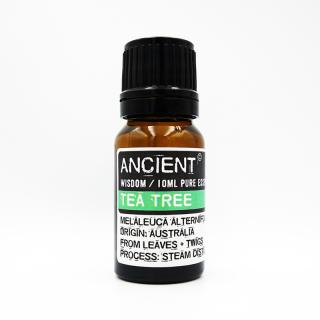 AromaFactory - Tea Tree 10ml, 100% přírodní Esenciální Olej z Čajovníku, Latinský název Melaleuca Alternifolia