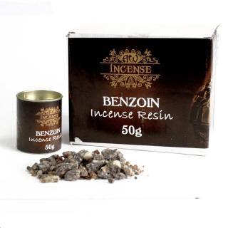 Benzoin 50g | Vonná pryskyřice (Čistě přírodní vonná pryskyřice Benzoin v balení 50g vás učaruje úžasnou orientální vůní kadidla)