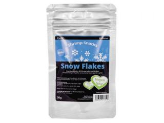 GlasGarten Shrimp Snacks Snow Flakes Chard + Spinach - Mangold a Špenát 30g