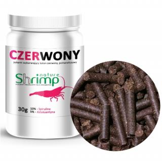 Shrimp Nature Red - Červená 10g (Vzorek)