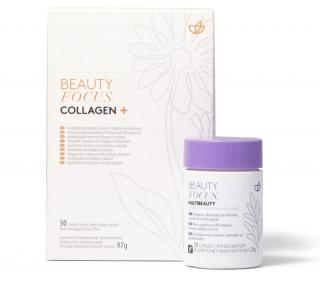 Balíček Beauty Duo Multibeauty-Collagen Beauty Focus a Multibeauty - doplněk Kolagen na vlasy a pleť - novinka