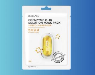 Lebelage - Anti-Aging plátýnková maska s Coenzyme Q10 23 ml