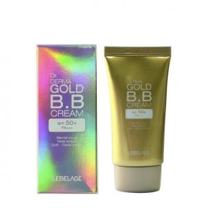 Lebelage - Dr. DERMA Gold BB Cream, SPF 50+ PA+++ BB krém s 24K zlatem a kaviárovým extraktem 30 ml