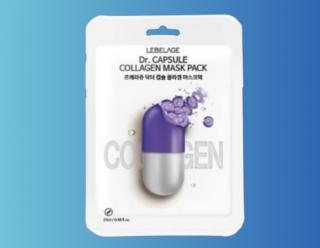 Lebelage - plátýnková maska Dr. Capsule Collagen  23 Ml