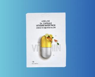 Lebelage - VITAMÍNOVÁ PLÁTÝNKOVÁ MASKA- Dr.Capsule Vitamin Mask Pack, 25 Ml