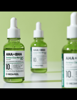 MEDI-PEEL AHA BHA Amino Cica Nol B5 Ampoule- Sérum s AHA kyselinami pro problematickou plet 30 Ml