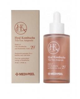 MEDI-PEEL Hyal Kombucha Tea Tox Ampoule - Hydratační sérum s kombuchou a kyselinou hyaluronovou -50 ml