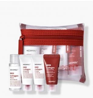 MEDI-PEEL- peptide 9 Red Lacto Collagen Trial Kit - CESTOVNÍ BALENÍ 4 produkty 30ml, 15ml, 15 ml, 15 ml