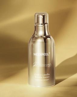 MEDI-PEEL Premium Golden Camellia Wrinkle Essence - Luxusní protivrásková esence s 24K zlatem -  50 ml