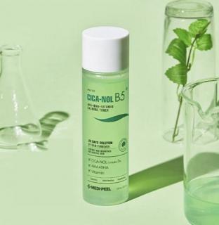 MEDI-PEEL Zázračný Cica-Nol B5 AHA + BHA + Vitamin Calming Toner-Zklidňující pletóvé tonikum s ho  150 Ml