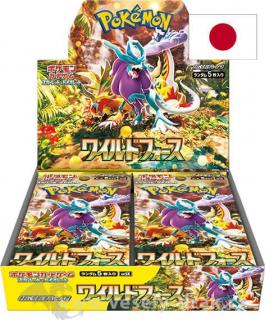 Pokémon Scarlet and Violet Wild Force Booster Box - japonsky