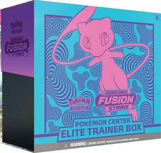 Pokemon Sword & Shield: Fusion Strike Pokemon Center Elite Trainer Box (Mew)