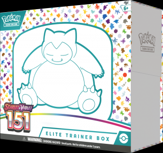 Pokémon TCG: Scarlet & Violet 151 Snorlax Elite Trainer Box