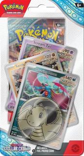 Pokémon TCG: SV07 Stellar Crown - Premium Checklane Blister Roaring Moon