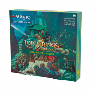 The Lord of the Rings: Tales of Middle-earth Scene Box - Aragorn at Helm´s Deep