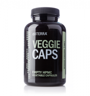 VEGGIE CAPS - prázdné kapsle pro vnitřní užití olejů