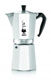 Bialetti Moka Express  (různé velikosti) Objem v⁠ porcích: 9 porcí