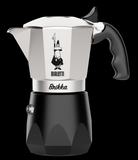 Bialetti New Brikka (různé velikosti) Objem v⁠ porcích: 4 porce