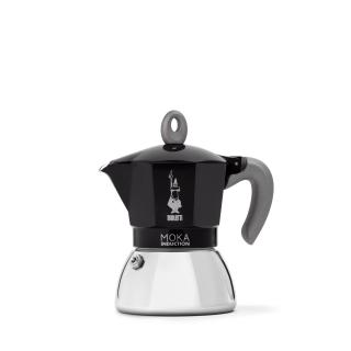 Bialetti New Moka Indukce černá Rozbalené (různé velikosti) Objem v⁠ porcích: 2 porce