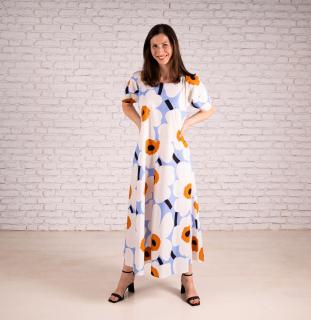 MARIMEKKO  |  šaty Estrith Unikko Velikost: 40, Výpůjční doba: 28 dní