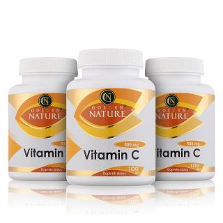 2+1 Vitamin C 500mg 300 cps.