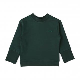 Moniel Dětská rostoucí mikina Basic Dark Green Velikost: 104 cm