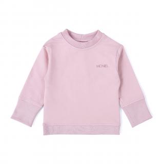 Moniel Dětská rostoucí mikina Basic Powder Pink Velikost: 122/128 cm