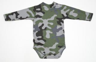 Kojenecké body army vel. 104 (Maskáčové body)