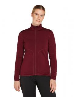 Dámská merino mikina ICEBREAKER Wmns 560 Realfleece Elemental II LS Z, Port velikost: M