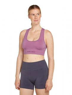 Dámská merino podprsenka ICEBREAKER Wmns 260 Zoneknit Seamless Bra, Deco velikost: M