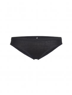 dámské merino kalhotky ICEBREAKER Wmns Siren Bikini, Black velikost: L