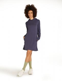 Dámské merino šaty ICEBREAKER Wmns Crush LS Dress, Graphite velikost: M