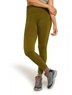 Dámské merino spodky ICEBREAKER Wmns 260 Fastray II 25 High Rise Tights, Algae velikost: L