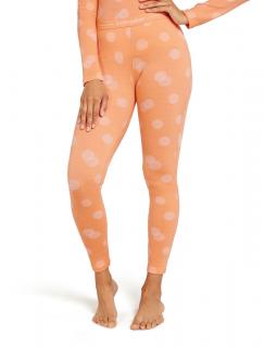 Dámské merino spodky ICEBREAKER Wmns 260 Vertex Leggings FallFlakes, Feldspar/Snow/J velikost: M